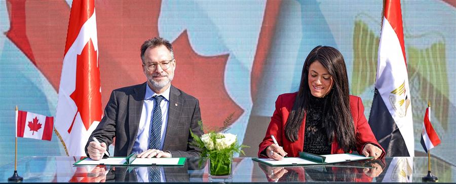Egypt, Canada ink 3 agreements to empower women, strengthen food security